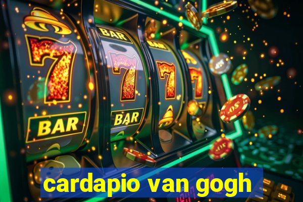 cardapio van gogh